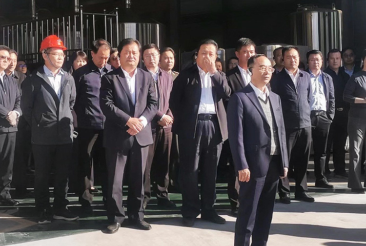 省级领导考察指导山东赫尔曼公司